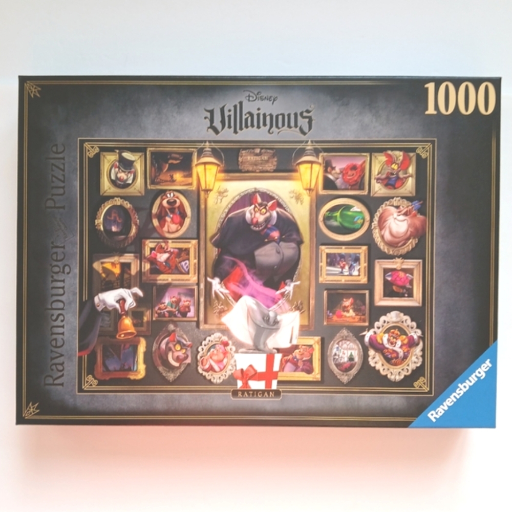 Disney Villainous Ratigan 1000-piece puzzle by Ravensburger